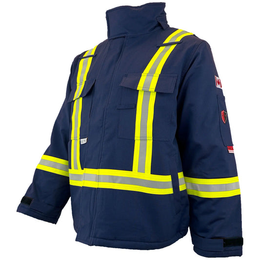 Atlas Guardian® FR/AR Winter Bomber Jacket Navy Blue 2193NB