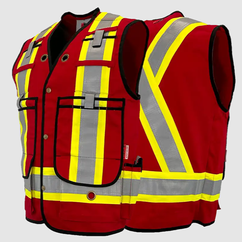 Atlas FR/AR Summer Surveyor Vests Red 2272RD