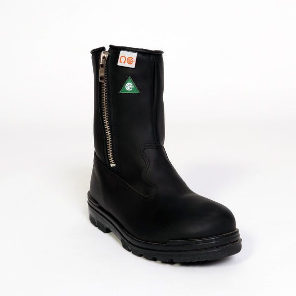 WARRIOR WORK BOOT 707/BLK UTILITY SERIES