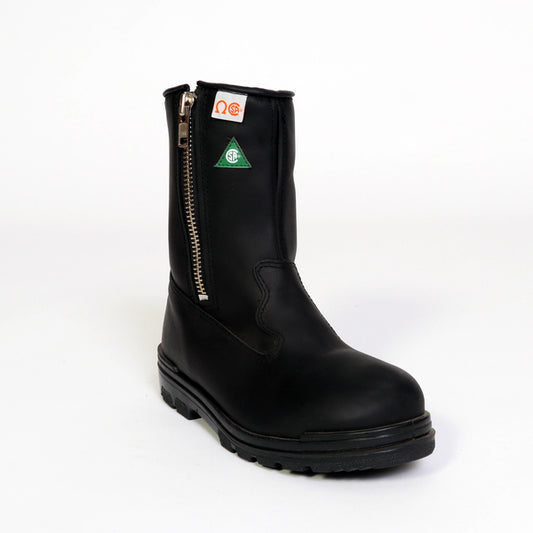 WARRIOR WORK BOOT 707/BLK UTILITY SERIES