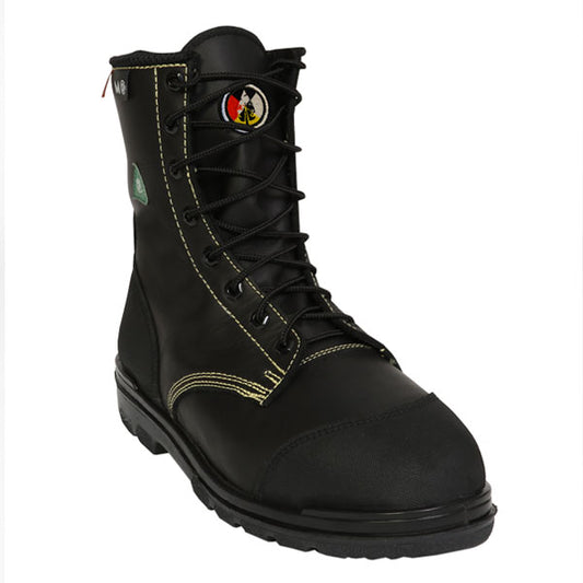 WARRIOR WORK BOOT F1828/BLK MINING SERIES