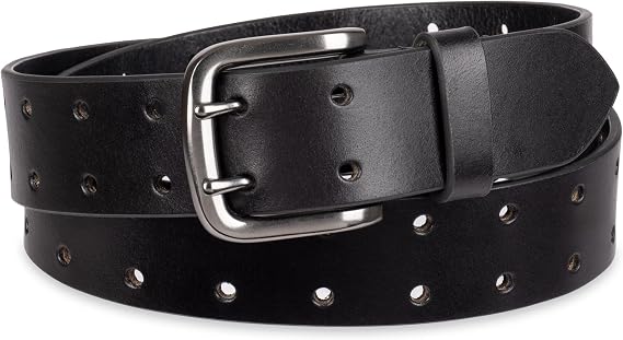 SALE: Fully Adjustable Double Prong Belt - 100% Leather