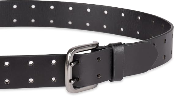 SALE: Fully Adjustable Double Prong Belt - 100% Leather