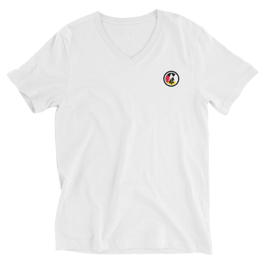 Unisex Short Sleeve V-Neck T-Shirt
